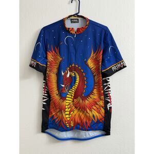 Primal Wear Dragon Cycling Jersey Vintage No Size Tag See Photos